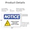 Signmission Pinch Point Hazard Keep Clear OSHA Notice Sign, Plastic, 24in W x 18in L, 2PK OS-2PACK-NS-P-1824-L-17287 - alternate 5